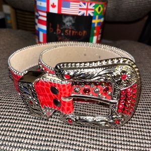 B.B. Simons Belt (Red)